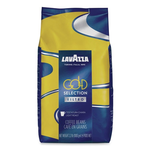 Coffee | Lavazza 3427 2.2 lbs. Bag Gold Selection Whole Bean Coffee - Light and Aromatic image number 0