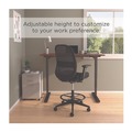 Office Chairs | Alera ALEKP46BME17 Kempton 26.57 to 33.62 Seat Height Fabric Mesh Task Stool Supports Up to 275 lbs. - Black Seat/Black Back/Black Base image number 4