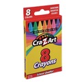 Arts & Crafts Supplies | Cra-Z-Art 1021248 Crayons - Assorted Colors (8/Pack) image number 2