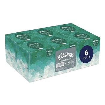 Kleenex 21271 2-Ply Pop-Up Box Professional Facial Tissue (6-Boxes/Pack)