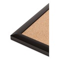 Bulletin Boards | U Brands 050U00-01 47 x 35 Cork Bulletin Board - Tan Surface/Black Aluminum Frame image number 1