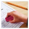 Pens | Paper Mate 70521 Pink Pearl Rectangular Block Eraser For Pencil Marks - Large, Pink (12/Box) image number 3