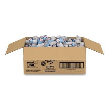 PRODUCTS | Coffee-Mate 11000373 0.38 oz Liquid Coffee Creamer Mini Cups - French Vanilla (180/Carton)