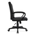 Office Chairs | Alera ALEBC42B19 16.73 in. - 20.39 in. Seat Height Breich Series Manager Chair Supports Up to 275 lbs. - Black image number 2