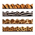 Linen and Table Accessories | TREND T92917 2.25 in. x 156 ft. Animal Prints Terrific Trimmers Print Board Trim - Assorted Colors/Designs image number 0