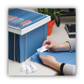 File Folders | Smead 64912 Viewables 3.5 in. Wide 1/3-Cut Quick-Fold Tabs with Labels Hanging Folder Tabs and Labels - White (45/Pack) image number 7