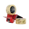 Labels | Scotch 3750-2-ST 3 in. Core Packaging Tape Dispenser with Two Rolls of Tape For Rolls Up to 0.75 in. x 60 yards - Red (2/Pack) image number 4