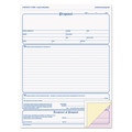 Retail Store Supplies | TOPS 3850 11 x 8.5 Three-Part Carbonless Proposal Form (50/Pack) image number 0