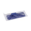 Mops | Boardwalk BWK00405 4 in. x 9 in. Plastic Swivel Pad Holder - Blue (12/Carton) image number 2