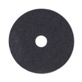  | Boardwalk BWK4018BLA 18 in. Diameter Stripping Floor Pads - Black (5/Carton) image number 0