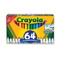 Washable Markers | Crayola 588180 48 Broad Bullet Tip 8 Gel 8 Window Broad Line Washable Markers - Assorted Colors (64/Set) image number 2