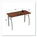 Office Desks & Workstations | Linea Italia LITTR733CH Trento Line 47.25 in. x 23.63 in. x 29.5 in. Rectangular Desk - Cherry image number 4