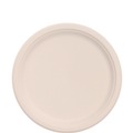 Bowls and Plates | Dart 10FBRP1 10.2 in. Diameter ProPlanet Seal Compostable Fiber Dinnerware Plate - Natural (500/Carton) image number 2