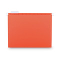 File Folders | Smead 64065 Colored Hanging File Folders, Letter Size, 1/5-Cut Tab, Orange, 25/box image number 2