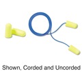 Safety & First Aid | 3M 312-1250 E-A-Rsoft Soft Foam Regular Size Cordless Earplugs - Yellow Neon (200 Pairs/Box) image number 1