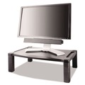 Back to School Sale | Kantek MS500 20 in. x 13-1/4 in. Height-Adjustable Wide Two-Level Stand - Black image number 2