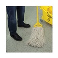 Just Launched | Boardwalk BWKCM20032 32 oz. 4-Ply Cut-End Cotton Mop Head - White (12/Carton) image number 2