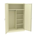 Office Filing Cabinets & Shelves | Tennsco J2478SUC-CPY 48 in. x 24 in. x 78 in. Jumbo Combination Steel Storage Cabinet - Putty image number 0