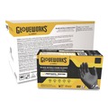 Disposable Gloves | Ammex GWBEN46100 6 mil Powder-Free Nitrile Exam Gloves - Large, Black (1000/Carton) image number 6