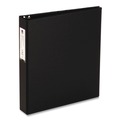 Binders | Avery 04401 1.5 in. Capacity 11 x 8.5 Economy Non-View Binder with 3 Round Rings - Black image number 1