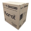 Food Trays, Containers, and Lids | Karat FP-HC99PET-1C PET Plastic Hinged Container 9 x 9 x 3.6 Clear Plastic 100/Pack 2 Packs/Carton image number 0