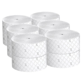 Scott 07006 Essential Coreless JRT Septic Safe 1150 ft. 2 Ply Tissues - White (12/Carton)