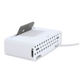 Monitor Stands | Kantek CM1100 125V 15 Amp 11.75 in. x 6.6 in. x 3.5 in. Corded Cable Management Power Hub and Stand - White image number 1
