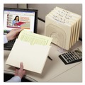 File Folders | Smead 75520 2-Ply Straight Tab Letter Size File Jackets - Manila (50/Box) image number 6