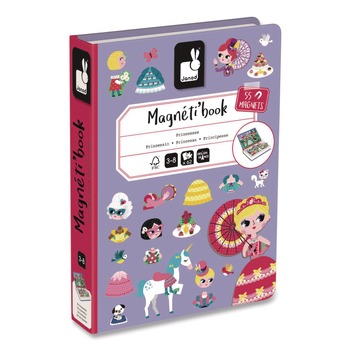 PRODUCTS | Janod J02725 Ages 3 to 8 Princesses Magneti'books