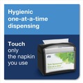 Paper Towels and Napkins | Tork 6232100 7.9 x 5.6 x 7.9 Xpressnap Tabletop Napkin Dispenser - Black image number 3