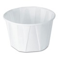  | SOLO 200-2050 ProPlanet Seal 2 oz. Paper Portion Cups - White (250/Bag, 20 Bags/Carton) image number 1