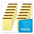 Notebooks & Pads | TOPS 63950 (50) Canary-Yellow 8.5 in. x 11.75 in. Sheets Wide/Legal Rule Docket Gold Ruled Perforated Pads (12/Pack) image number 7