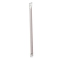 Cutlery | Boardwalk BWKGSTW775RD 7.75 in. Wrapped Giant Polypropylene Straws - Red (7200/Carton) image number 1