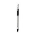 Pens | Pilot 32010 EasyTouch Medium 1 millimeter Stick Ballpoint Pen - Black Ink/Clear/Black Barrel (1-Dozen) image number 5