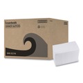  | Boardwalk BWK8321 15 in. x 17 in. 2-Ply 1/8-Fold Dinner Napkins - White (10/Carton) image number 0