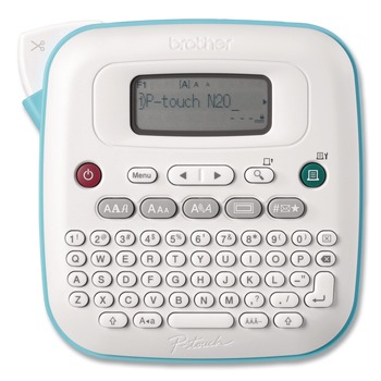 Brother P-Touch PTN20 6 in. x 6 in. x 2.9 in. 2 Lines P-Touch Personal Desktop Label Maker