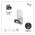 Wall Racks & Hooks | Alba PMMAG2M ABS/Steel Magnetic Coat Peg Supports 11 lbs. - Black/Silver image number 3