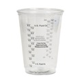 Labor Day Sale | Dart TP10DGM 10 oz. Graduated Plastic Medical and Dental Cups - Clear (1000/Carton) image number 0