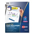 Sheet Protectors | Avery 76000 Super Heavy Gauge Secure Top Letter Sheet Protectors - Diamond Clear (25/Pack) image number 0