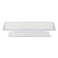 File Folders | Smead 64615 3.5 in. Wide 1/3-Cut Poly Index Tabs and Inserts For Hanging File Folders - White/Clear (25/Pack) image number 0
