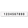 Stamps & Stamp Supplies | Trodat T55510 Ten Bands/Digits Type Size 2 Professional Self-Inking Numberer - Black image number 2