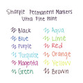 Permanent Markers | Sharpie 1735790 Extra-Fine Needle Tip Retractable Permanent Marker - Black (1-Dozen) image number 2