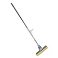 Mops | Rubbermaid Commercial FG643500BRNZ Bronze Handle Steel Roller Sponge Mop with 12 in. Yellow Sponge image number 1