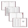 Notebooks & Pads | AT-A-GLANCE SD37413 9.5 in. x 7.5 in. Standard 2026 Edition Medium/College Rule Daily Diary - Red Cover image number 3