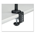 Fellowes | Fellowes Mfg Co. 8041701 Professional Series Depth Adjustable Dual Monitor Arm with 24-lb. Capacity - Black image number 6