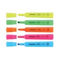 Highlighters | Universal UNV08860 Chisel Tip Assorted Color Desk Highlighters (5/Set) image number 3