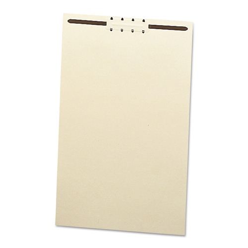 File Folders | Smead 35521 File Backs with 2 in. Capacity Prong Fasteners - Manila/Legal Size (100/Box) image number 0