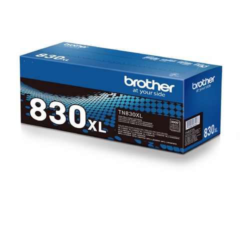 Ink & Toner | Brother TN830XL 3,000 Page-Yield High-Yield Toner - Black image number 0