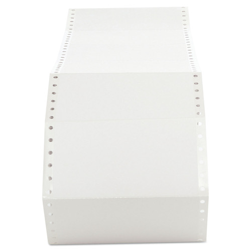 Labels | Universal UNV75114 2.94 in. x 5 in. Dot Matrix Printer Labels- White (3000/Box) image number 0