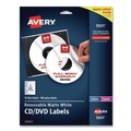 Labels | Avery 05931 Laser CD Labels - Matte White (50/Pack) image number 0
